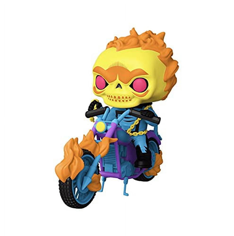 Funko POP! Marvel - Ghost Rider Deluxe Rides (Black Light