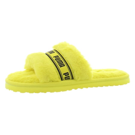 Puma Fluff Bx Womens Shoes Size 7, Color: Yellow