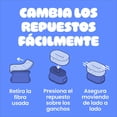 thumbnail image 3 of Repuesto Fibra esponja Scrub & Wipe Brite por Scotch-Brite Color Verde 2 piezas, 3 of 4