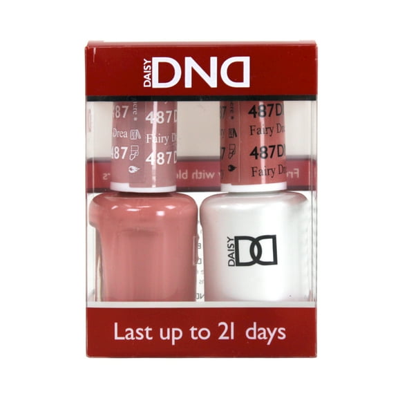 DND Nail Polish Gel & Matching Lacquer Set (487 - Fairy Dream)