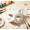9pcs, variant on Cat Mask Home Gardening Decor Mask DIY Painted Blank Mask White Paper Mask Half Blank Role Playing Dress up Mask Plain Masquerade Mask Christmas Carnival Party Favors