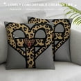 thumbnail image 3 of PHYHOO Easter Pillow Covers Leopoard Throw Pillowcase Decorative Pillows Home Sofa Bedroom Decor Cushion Case Spring Seasonal Farmhouse Decorations, 3 of 5