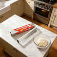 thumbnail image 3 of ACDANC 2026 New 30Cm Food Tin Baking Foil X10M Aluminum Foil Roll Non-Stick Food Grade Foil Wrap Kitchen for Cooking,Roasting,Baking,Bbq and Family Parties (Silver), 3 of 6