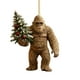 thumbnail image 2 of Adornos navideños de acrílico divertidos para colgar en el árbol de Navidad | Decoración navideña | Decoraciones festivas | 8 cm de diámetro, 2 of 5