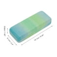thumbnail image 4 of Unique Bargains 1 Pc Gradient EyeGlasses Case Durable Eyeglasses Storage Blue Green, 4 of 5