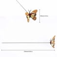 thumbnail image 3 of 50pcs 3D Realistic PVC Butterfly Garden Decorations – Outdoor Yard, Patio & Flower Bed Accents with Sturdy Metal Stakes (2.4"), 3 of 9