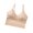 Beige, variant on Everyday Bra Women Ladies Fashion Comfortable Breathable No Underwire Lace Bra Underwear V-Neck Pullover Bra Feature Hook and Eye Closure T-Shirt Bra Style Y-603 , Yellow One Size