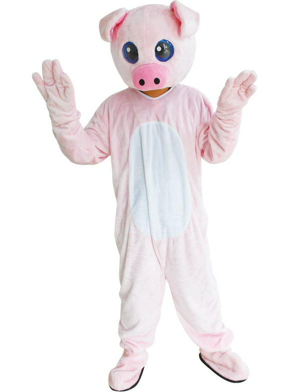 Morris Costumes Pig Mascot Costume Adult