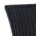 thumbnail image 4 of SAFAVIEH Edna Outdoor Patio 3 Piece Lounge Set, Black/White, 4 of 11