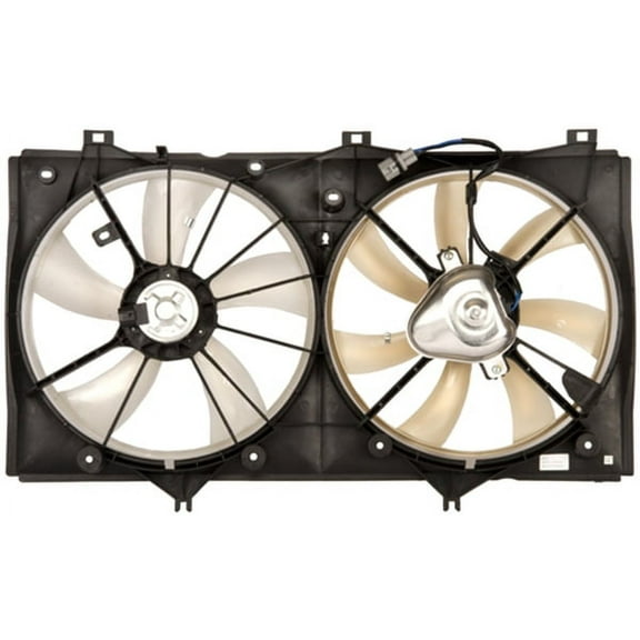Four Seasons 76104 Radiator / Condenser Fan Motor Assembly For 07-09 Camry Fits select: 2007-2009 TOYOTA CAMRY