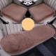 thumbnail image 1 of Juego de Cojines para Asiento de Coche, Tela Sintética Suave para Proteger Del Invierno, Respaldo Antideslizante, Fácil Instalación, Cómodo Cojín, Tamaño Universal, Versátil para Coche, Oficina y Sof, 1 of 3