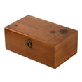 thumbnail image 2 of Wooden Sewing Box Empty Box Household Beginner Accessories Sewing Box Basket, 2 of 8