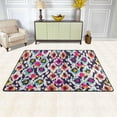 thumbnail image 2 of Dreamtimes Tribe Style Colorful Non-Slip Area Rug 36"x24", Tie-dye Rainbow Spots Floor Carpet Comfort Floor Mats Decor for Indoor Front Porch,Living Room, Bedroom,Kitchen, 2 of 7