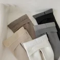 thumbnail image 5 of 2024 nuevos pantalones de invierno para niños, mallas sólidas para niñas, pantimedias con forro de piel, mallas ajustadas para niñas, mallas sólidas cálidas antipilling, 5 of 5