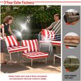 thumbnail image 4 of YLLN 14-Piece Sofa Cushion Set, 4in Thick Replacement Cushions For Outdoor Furniture, Water-Resistant Patio Outdoor Sectional Cushions, For 6-Seat Sectional Patio Conversation, 4 of 8