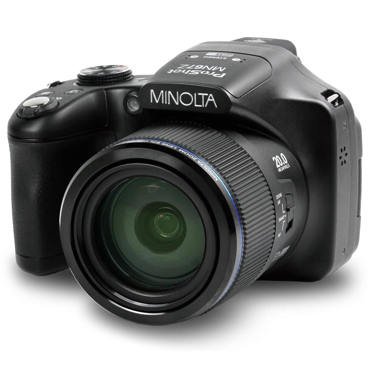 Minolta MN67Z 20MP Digital HD Video Recorder, Wi-Fi Bridge Camera