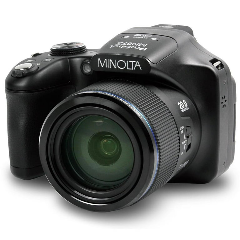 Minolta MN67Z 20MP FHD Wi-Fi Bridge Camera with 67x Optical Zoom