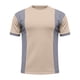 thumbnail image 4 of Ceisia Men's Spring Gift Casual Color Blocked Round/Crew Neck Short Sleeve Shirt - Comfortable Daily Outdoor Wear, 4 of 8