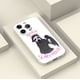 thumbnail image 4 of Moderno y divertido: sea creativo con esta funda plateada mate de doble capa para iPhone 15 Pro Max 14 13 12 Pro 11, 4 of 4