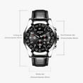 thumbnail image 2 of Montre Multifonction Analogique en Acier Inoxydable pour Homme, 2 of 5