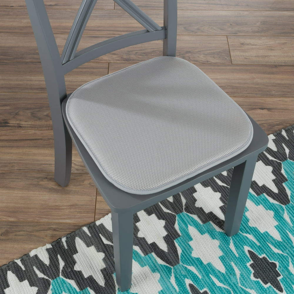 Memory Foam Chair CushionSquare 16Â”x 16Â” Chair Pad with NonSlip