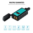 thumbnail image 3 of Cargador De Coche De 12-24V Con Voltímetro Digital Enchufe De Cargador De Vehículo Usb Dual Ip66 Adaptador De Carga De Coche Impermeable Para Barco Motocicleta Suv matsuzay VI009281-02, 3 of 7