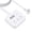 White, variant on Inerposs Multi Hole Charging Socket, Travel Power Adapter, 3 AC Outlets, 3 USB Ports, Convenient and Portable Design for Home and Travel Use