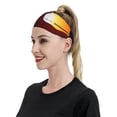 thumbnail image 5 of Sports Headbands Sweat Absorbing Breathable Hair Head Bands for Running Fitness Gym, Target Deer Elk Hunting, 5 of 7