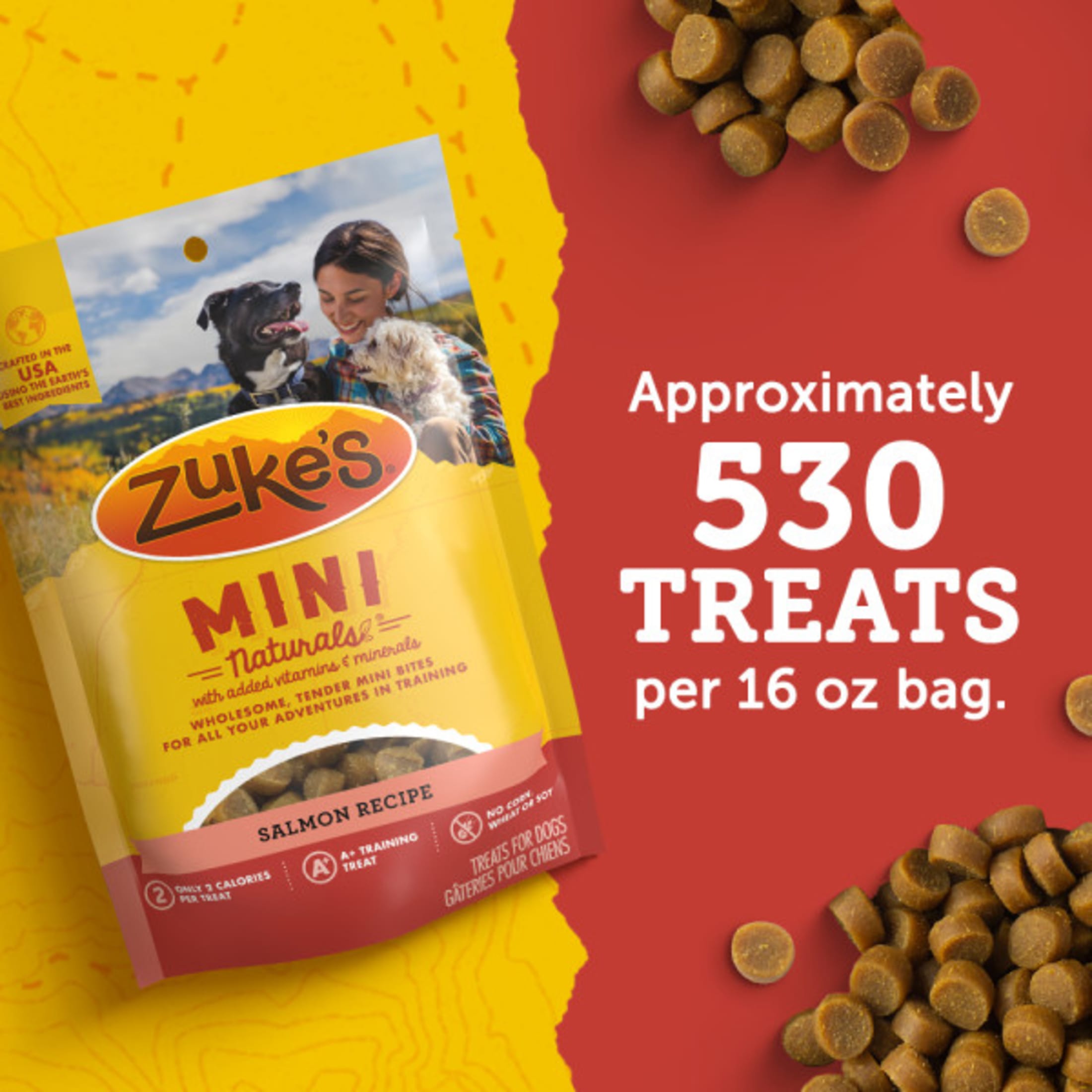 Zuke's Mini Naturals Salmon Dog Treats, 16 oz (6-Pack) photo 7