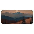 thumbnail image 2 of PHYHOO Abstract Sun Sunset Mountain Woodland Nature Landscape Waterproof Door Mat Outdoor Entrance Non-Slip Doormat for Bohemian Home Front Door Porch Outdoor Indoor Decorations 19.68*47.24 in, 2 of 6