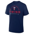 thumbnail image 2 of Men's Fanatics Navy Minnesota Twins Clubhouse Legacy Primary Play T-Shirt, 2 of 3