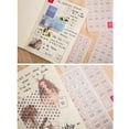 thumbnail image 4 of 12 Sheets Calendar Sticker Number Sticker Decorative Sticker 365 Days Sticker Date Sticker, 4 of 9