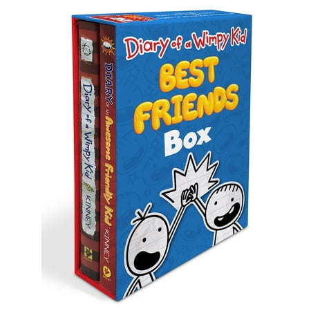Diary of a Wimpy Kid: Best Friends Box (Diary of a Wimpy Kid Book 1 and Diary of an Awesome Friendly (Best Friend Poems For Kids)