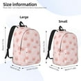 thumbnail image 4 of Daiia Cute Pig Face Vintage Canvas Backpack for Men and Women ,Hiking Backpack,Travel Laptop Bag for School,Large Capacity Backpack-Small, 4 of 8