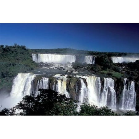 - Posterazzi PDDSA04JBE0045 Foz Do Iguacu Iguacu National Park Parana Brazil Poster Print by Julie Bendlin - 27 x 18 in.