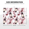 thumbnail image 2 of Fotbe Watercolor Wine Alfombrilla de Secado para Cocina con Estampado, 18x24 Pulgadas, 2 of 7