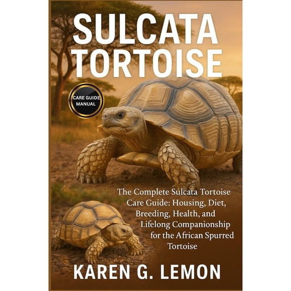 Sulcata Tortoise: The Complete Sulcata Tortoise Care Guide: Housing, Diet, Breeding, Health, and Lifelong Companionship , (Paperback)