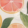 thumbnail image 4 of Yayeee Shower Curtain with Hooks 72"x72" Waterproof Fabric Bathroom Hanging Decor, Watercolor Grapefruit, 4 of 5