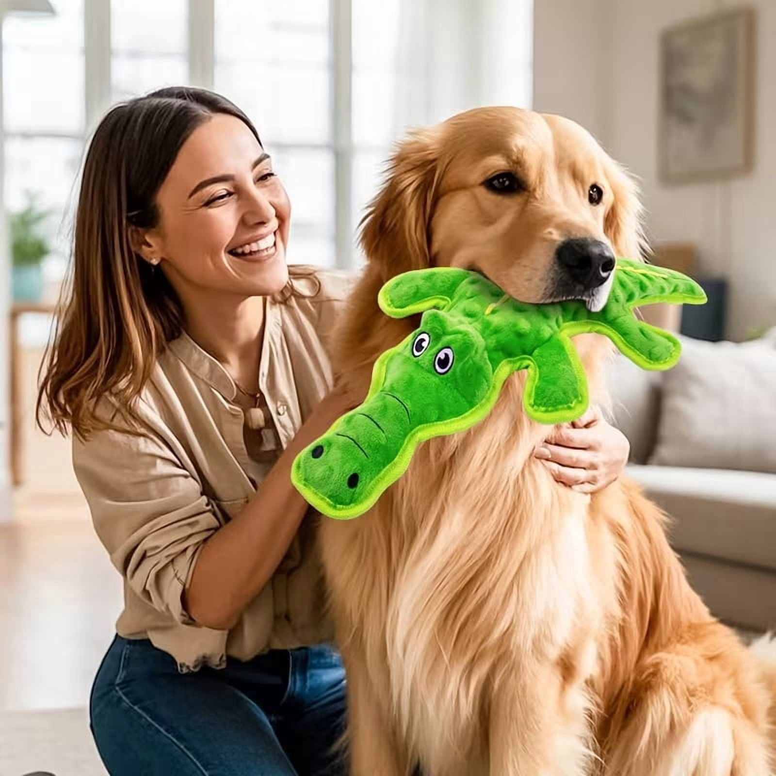 1 favorite dog toy - Interactive toy for dogs of all sizes - Durable, especially for teething puppies - Ideal dog birthday gift, no batteries required