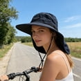 thumbnail image 4 of RYDCOT Sun Hat, Outdoor Wide Brimmed Sun Protection Hat, Windproof Fisherman Hat, Breathable Sun Hat, Travel Leisure Hat Spring and Summer Sunscreen Hat, 4 of 6