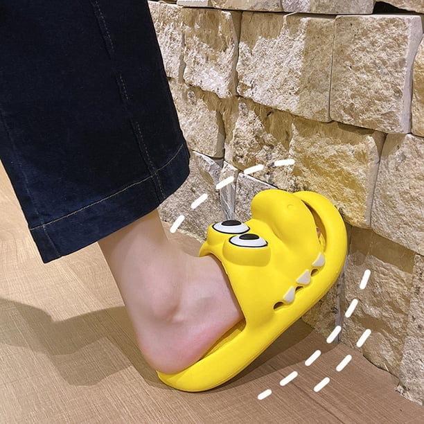 Men's and Women's Cartoon Crocodile Slides EVA Sandals Cloud
