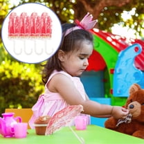 ELAYARD 4Pcs Adorable Umbrella Model Assorted Color Plastic Decoration Photography Props