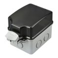 thumbnail image 4 of Luzkey 2 Pieces Outdoor Outlet Cover Power Socket Cover Waterproof Accessory Rainproof Electrical Outlet Box for Pool Kitchen Garden For Exposed Socket, 4 of 8