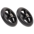 thumbnail image 5 of LEORX 2Pcs Smooth Rotating Wheelchair Front Wheels with Bearing Technology 6 Inches, 5 of 8