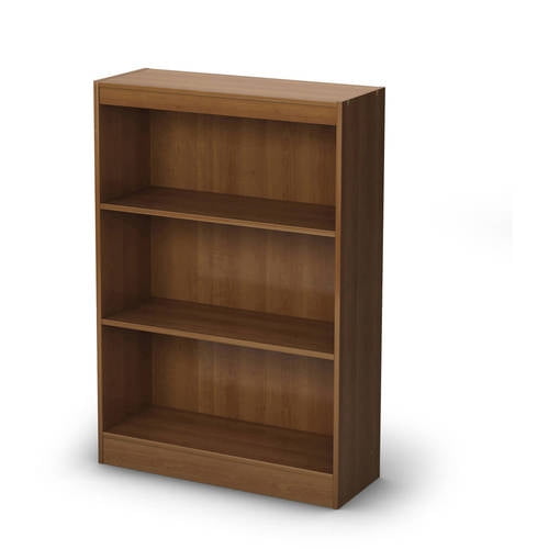 South Shore Smart Basics 3 Shelf 43 1 4 Bookcase Multiple Finishes Walmart Com Walmart Com