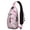 Pink-26, variant on Artistic Owl Pattern Hiking Daypack – Breathable Back, Adjustable Strap, Durable Stitching – Night Owl Design for Outdoor Adventures