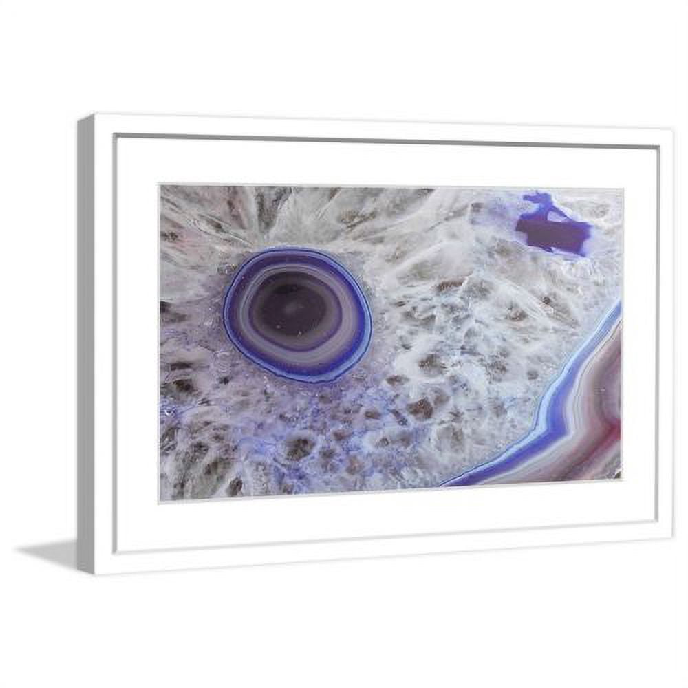 "Violet Lake" Framed Painting Print