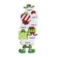 thumbnail image 4 of Personalized Christmas Elf Ornaments - Customized Elf Personal Shopper with Christmas Tree Present, 4 of 10