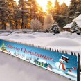 thumbnail image 3 of Fiudx Ofertas relámpago del día Banners navideños Banners navideños Banners de fondo Banners de fiestas alegres Decoraciones navideñas Decoraciones de ambientes Banderas festivas para patio 19,68 X 9, 3 of 3