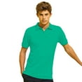thumbnail image 2 of Asquith & Fox Mens Short Sleeve Performance Blend Polo Shirt, 2 of 4
